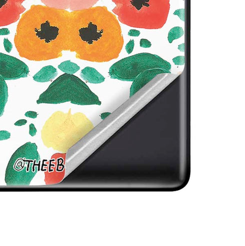 Bouffants and Broken Hearts Geometric Flowers Google Pixel 6 Skin